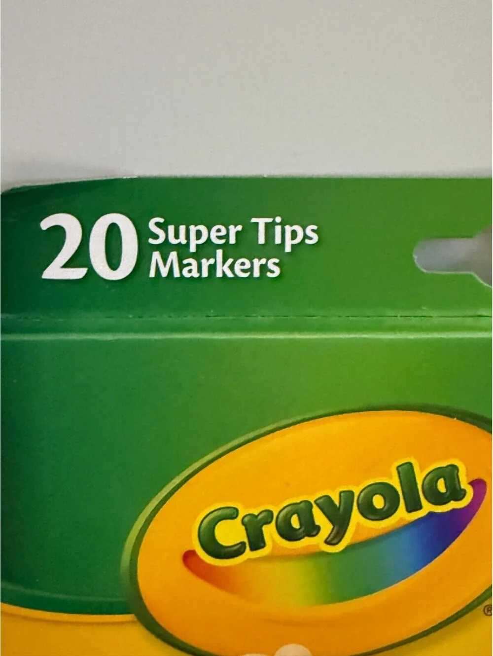 Crayola Super Tips Washable Markers 20 Count Each Pack of 4 School Art Supplies